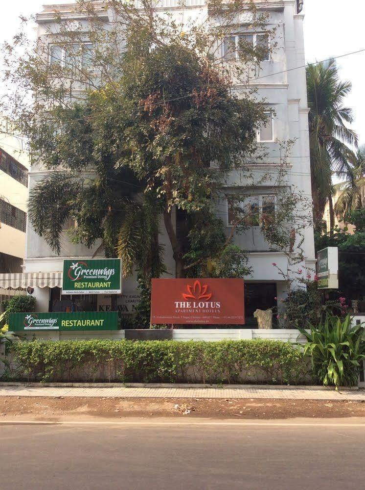 The Lotus Apartment Hotel, Venkatraman Street Chennai Exterior foto